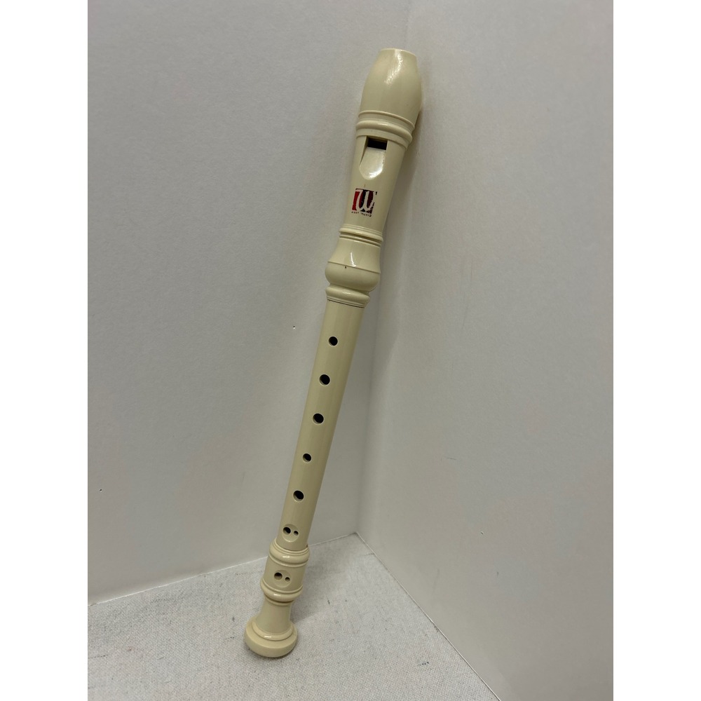 Vintage West‎ Music Recorder 22 Cream Color Beginner Musical Instrument
